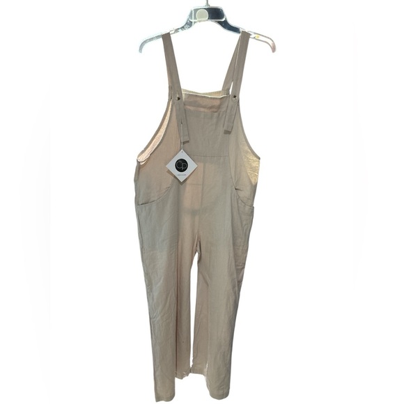 Beige Women's Jumpsuit - Picture 1 of 3